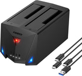 FIDECO SATA 2.5″ 3.5″ HDD SSD USB3.0 Type C Hard drive Dock Station